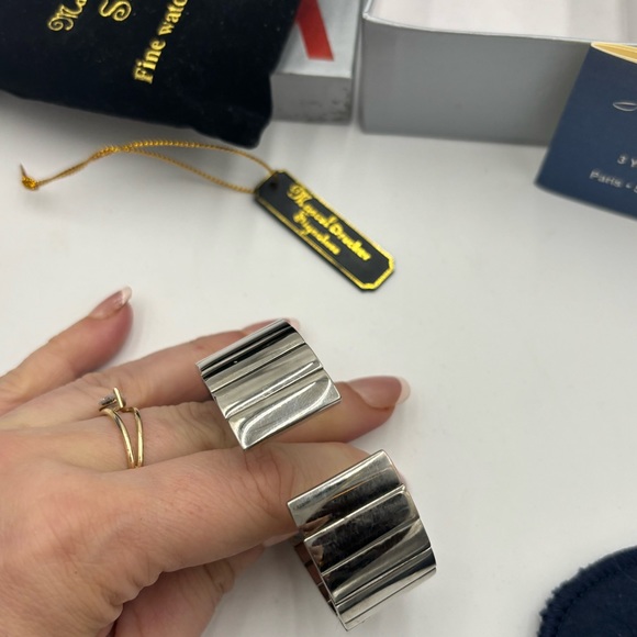 MARCEL DRUCKER Vintage Bracelet Cuff Watch, box, dust bag - Picture 2 of 9